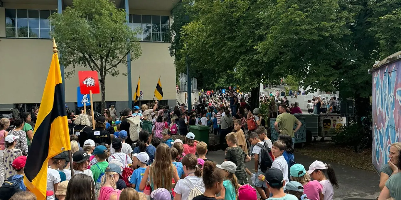 JCI auf dem Munot-Kinderfest, Helfereinsatz für 1000 Kinder